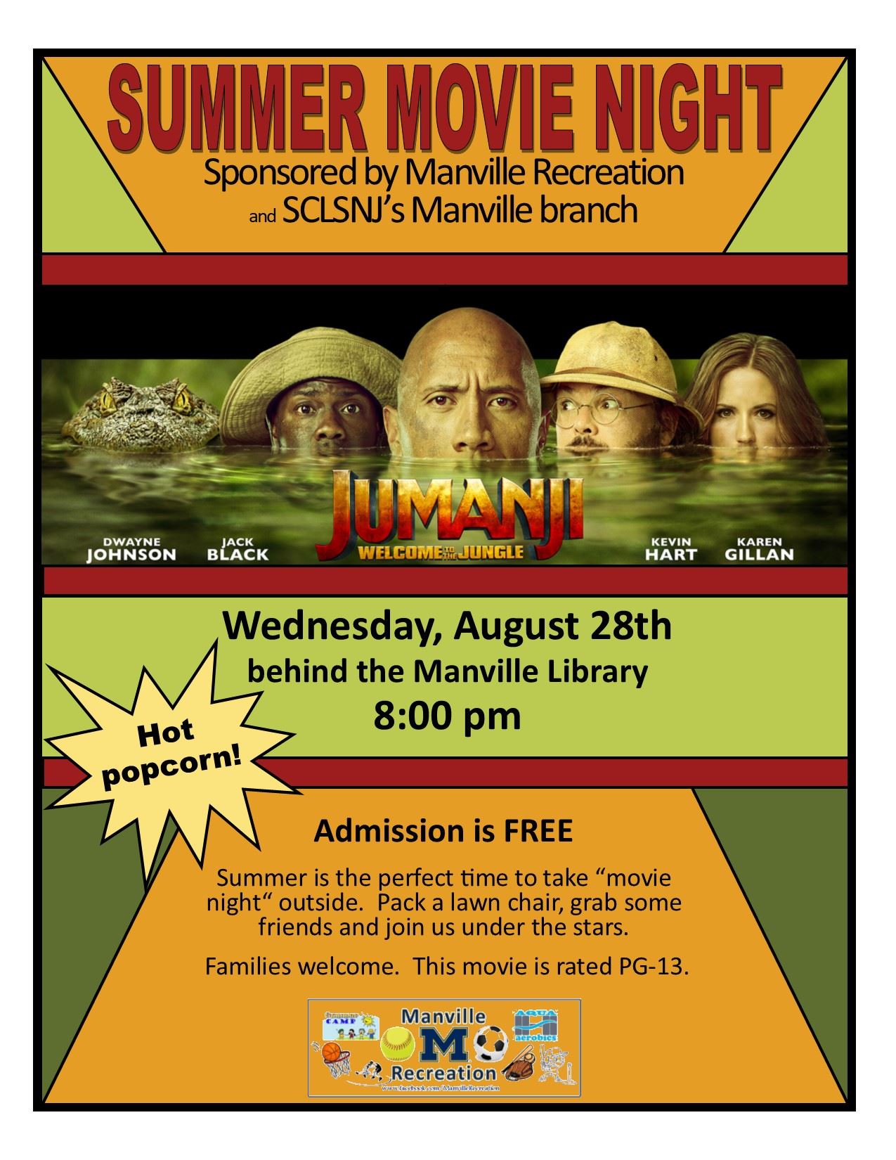 Jumanji Movie Flyer - final